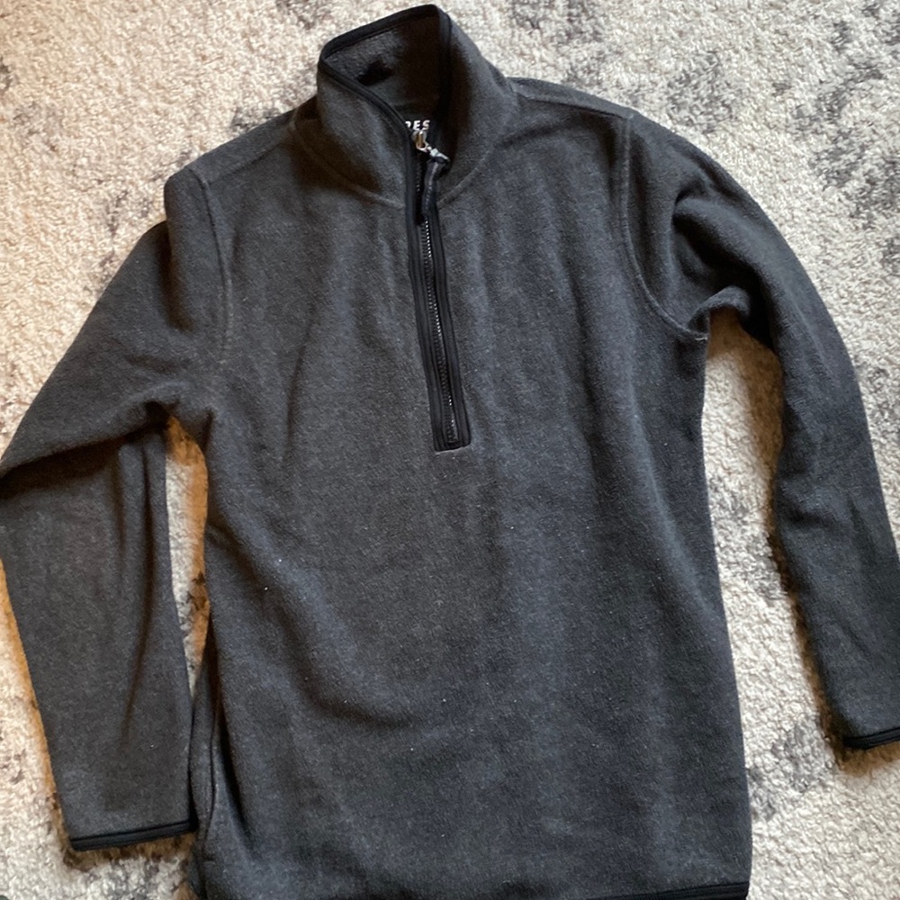 Long sleeve 3/4 zip up sweater